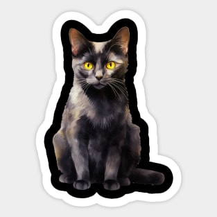 Mandalay  Cat Sticker